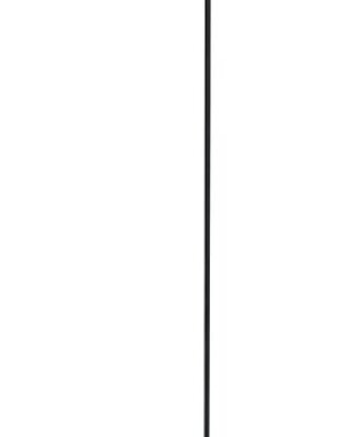 Frezoli Mira Vloerlamp | Mat Zwart | H130 cm