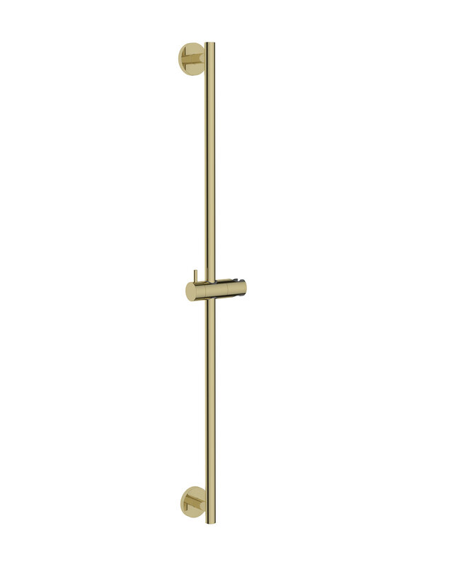 Wiesbaden Glijstang | 75 cm | Messing | Veel Kleuren!