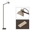 Mazz Vloerlamp | Grijs/Zwart | H130-160 cm