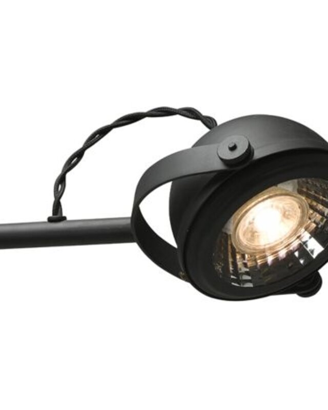 Frezoli Lupia Vloerlamp | Mat Zwart | H140 cm