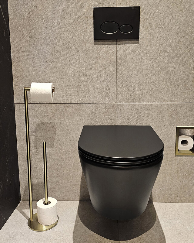 Wiesbaden Alonzo Toiletrolhouder Met Reserverolhouder | Veel Kleuren!