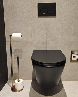 Wiesbaden Alonzo Toiletrolhouder Met Reserverolhouder | Veel Kleuren!