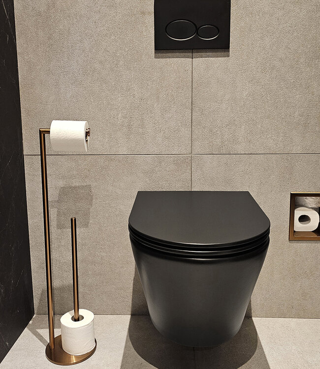 Wiesbaden Alonzo Toiletrolhouder Met Reserverolhouder | Veel Kleuren!