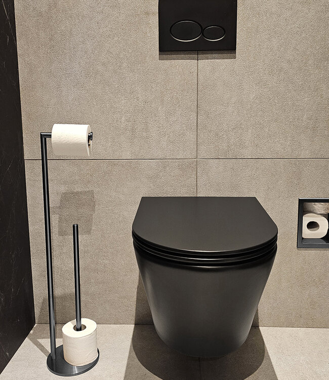 Wiesbaden Alonzo Toiletrolhouder Met Reserverolhouder | Veel Kleuren!