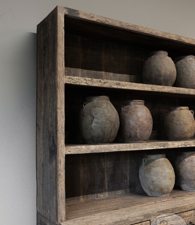 Be-Uniq Servieskast L | Oud Hout | H205xB150xD45 cm