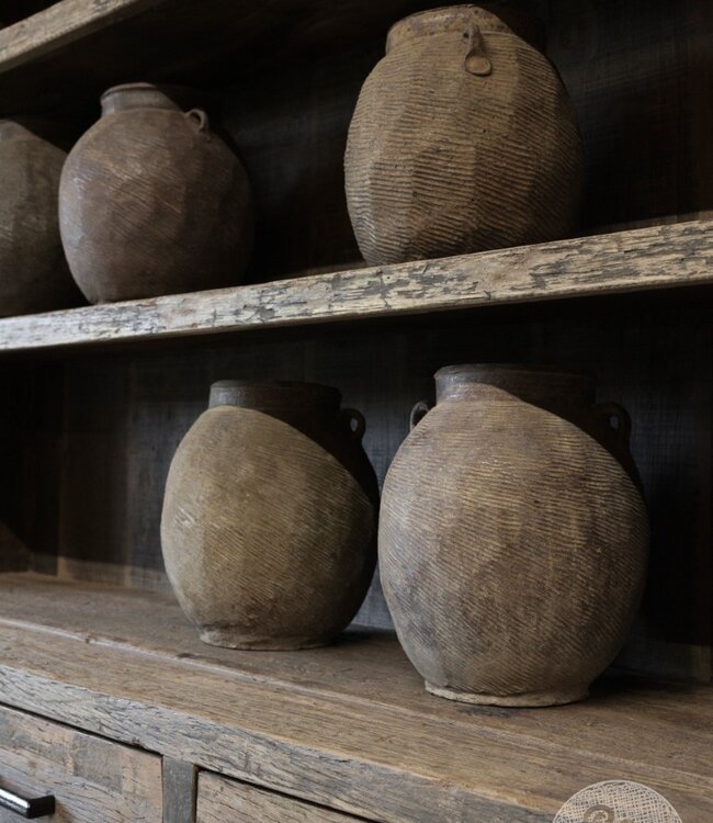 Be-Uniq Servieskast L | Oud Hout | H205xB150xD45 cm