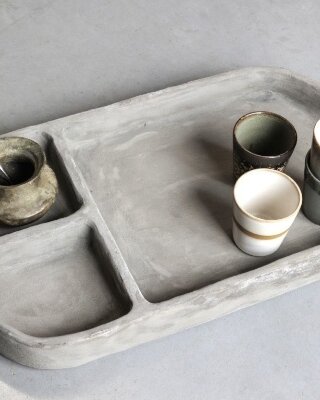 Be-Uniq Tray | Organic Collection | H6 x B56 x D31 cm
