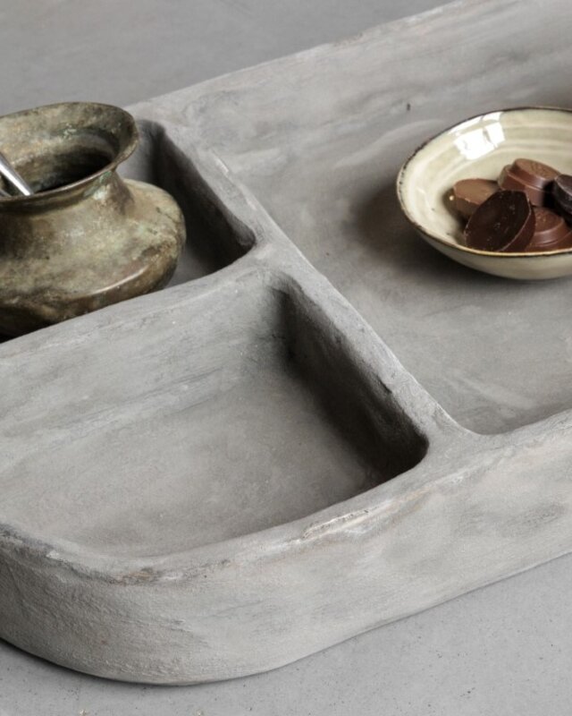 Be-Uniq Tray | Organic Collection | H6 x B56 x D31 cm