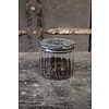 Set Van 2 Glazen Potten | H11 x B12 x D12 cm