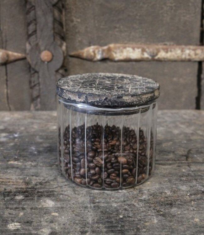 Be-Uniq Set Van 2 Glazen Potten | H11 x B12 x D12 cm