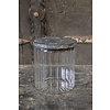 Set Van 2 Glazen Potten M | H16 x B14 x D14 cm