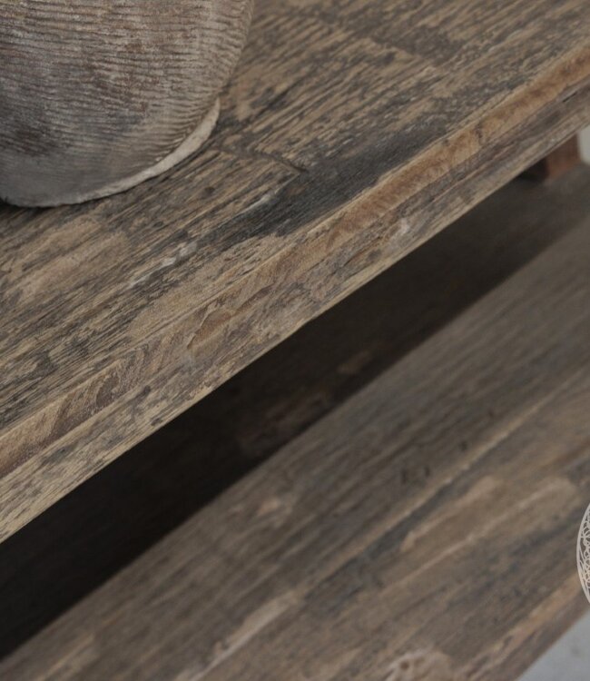 Be-Uniq Wandtafel | Oud Hout | H80 x B100 x D40 cm