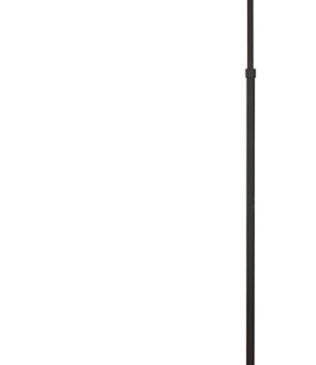 Frezoli Lacio Vloerlamp | Loodkleur | H115-145 cm