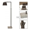 Lacio Vloerlamp | Loodkleur | H125 - 155 cm