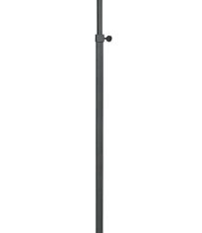 Frezoli Brunetto Vloerlamp | Mat Zwart | Verstelbaar
