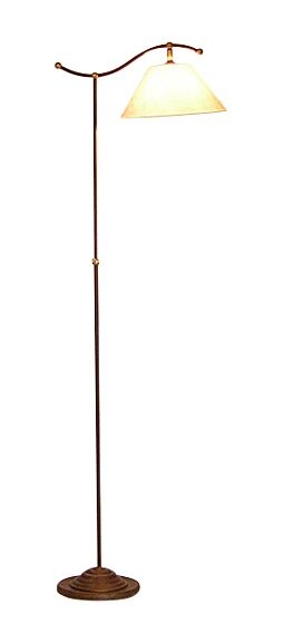Frezoli Andos Vloerlamp | Bruin Patina | H110 - 170 cm