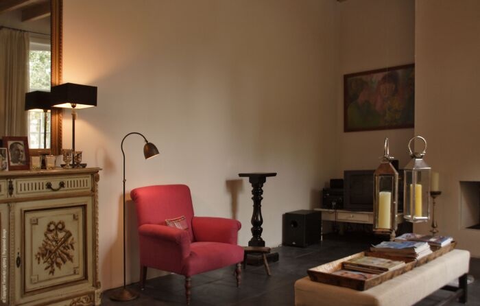 Frezoli Garda Vloerlamp | Bruin Patina | H115 - 165 cm