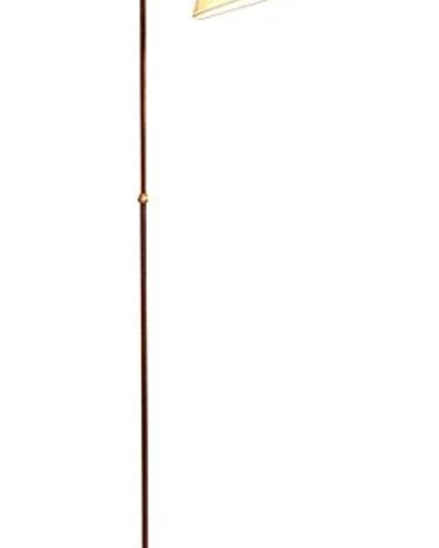 Frezoli Garda Vloerlamp | Bruin Patina | Exclusief Kap