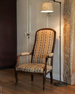 Frezoli Ballano Vloerlamp | Bruin Patina | H90 - 160 cm