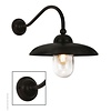 Lucco Wandlamp | Zwart/Bruine Finish | D62 cm