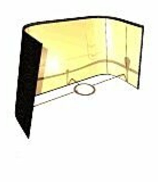 Frezoli Lampenkap Half Schuin | 45 cm | 10 Kleuren!