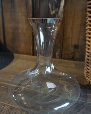 PTMD Glazen Karaf | Helder | H25 x D20 cm