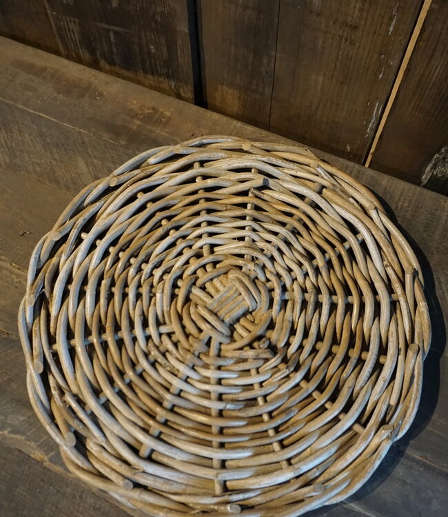 Rene Houtman Rotan Onderbord | Small | D35 cm