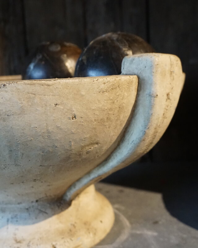 PTMD Schaal Op Voet | Tweedekansje | H25 x D50 cm