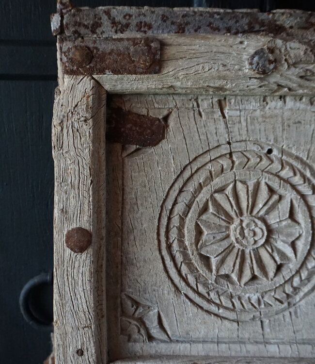 Rene Houtman Rustiek Verweerde Deurenset | Wit | H135 x B75 cm