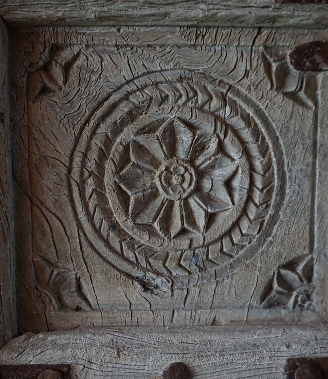 Rene Houtman Rustiek Verweerde Deurenset | Wit | H135 x B75 cm