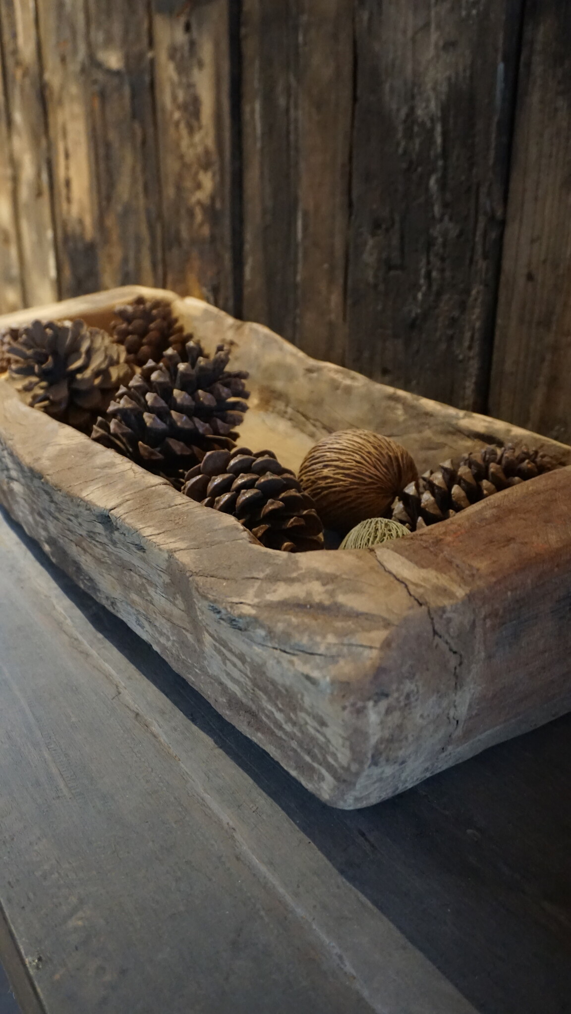 Rene Houtman Oud Houten Trog | H25 x B74 x D27 cm