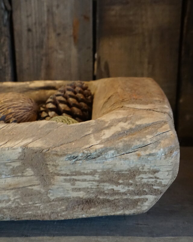 Rene Houtman Oud Houten Trog | H25 x B74 x D27 cm