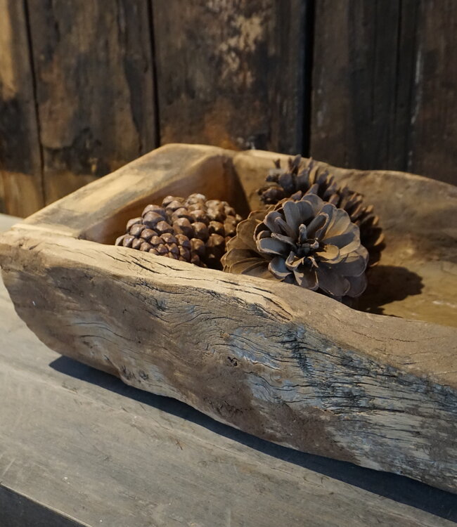 Rene Houtman Oud Houten Trog | H25 x B74 x D27 cm