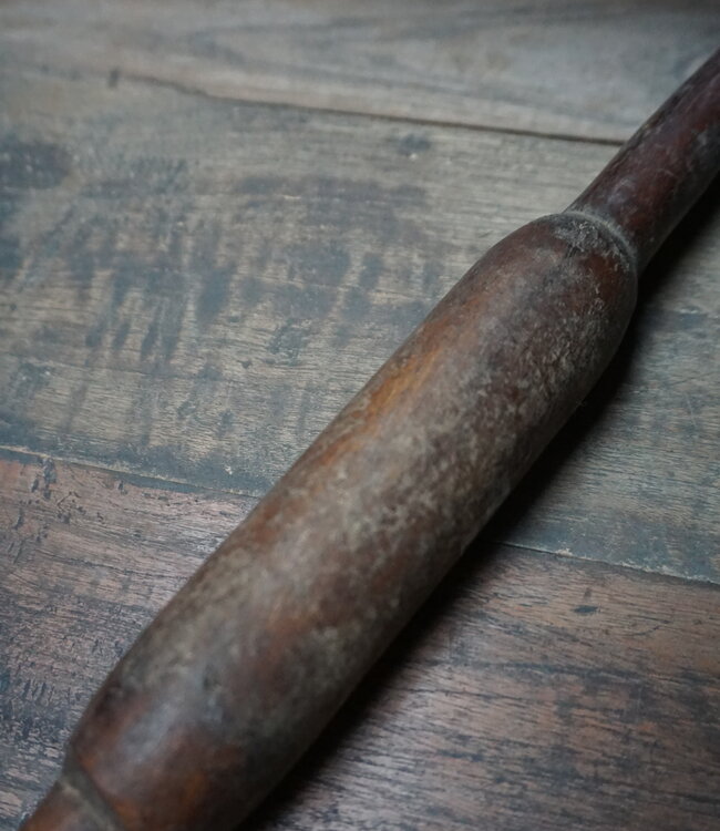 Rene Houtman Decoratieve Houten Vijzel | L33 cm