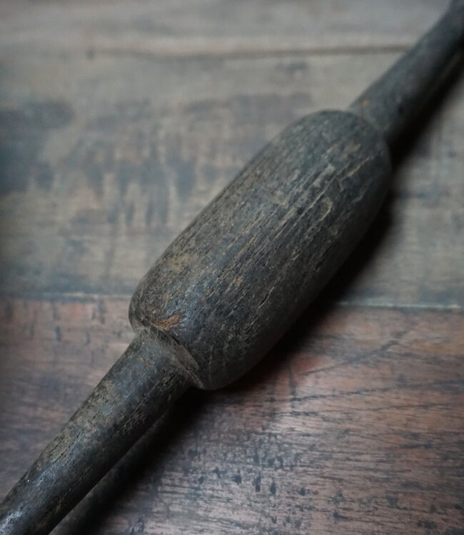 Rene Houtman Decoratieve Houten Vijzel | L28 cm