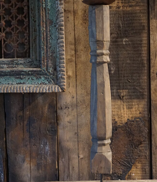 Rene Houtman Houten Kaarsenstandaard | H60 cm | Kies Variant!