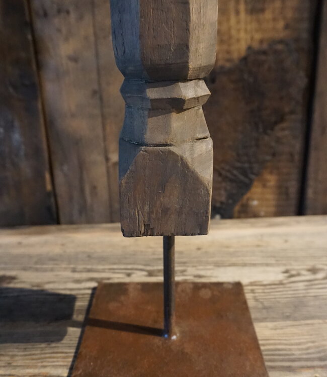 Rene Houtman Houten Kaarsenstandaard | H60 cm | Kies Variant!