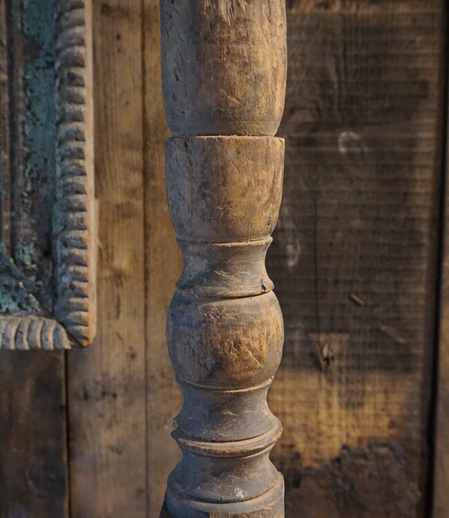 Rene Houtman Houten Kaarsenstandaard | H60 cm | Kies Variant!