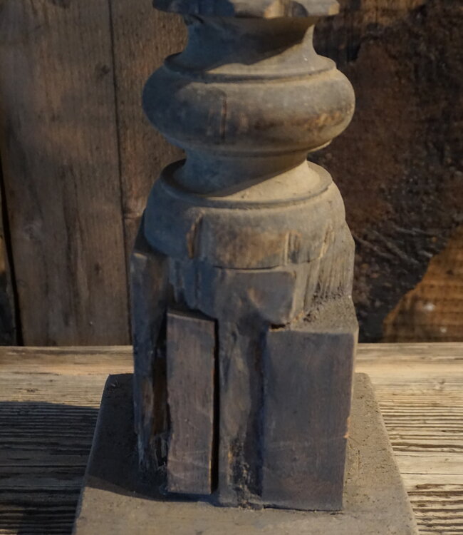 Rene Houtman Houten Kaarsenstandaard | H60 cm | Kies Variant!