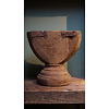 Houten Kaarsenstandaard | Ornament | H21 x B23 cm