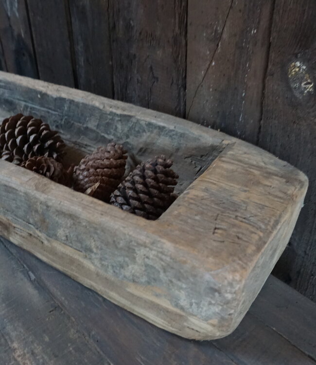 Rene Houtman Oud Houten Trog | H15 x B143 x D27 cm