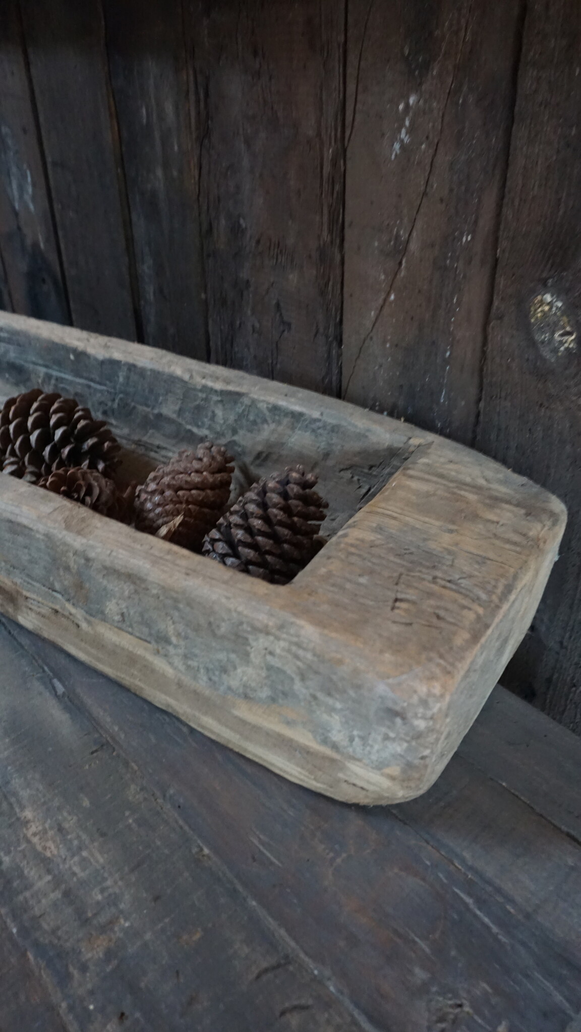 Rene Houtman Oud Houten Trog | H15 x B143 x D27 cm