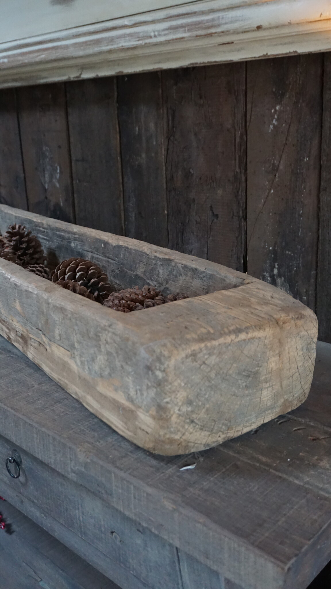 Rene Houtman Oud Houten Trog | H15 x B143 x D27 cm
