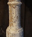 Rene Houtman Lamp | Oude Trapbaluster | Wit | H58 x B10 x D10 cm