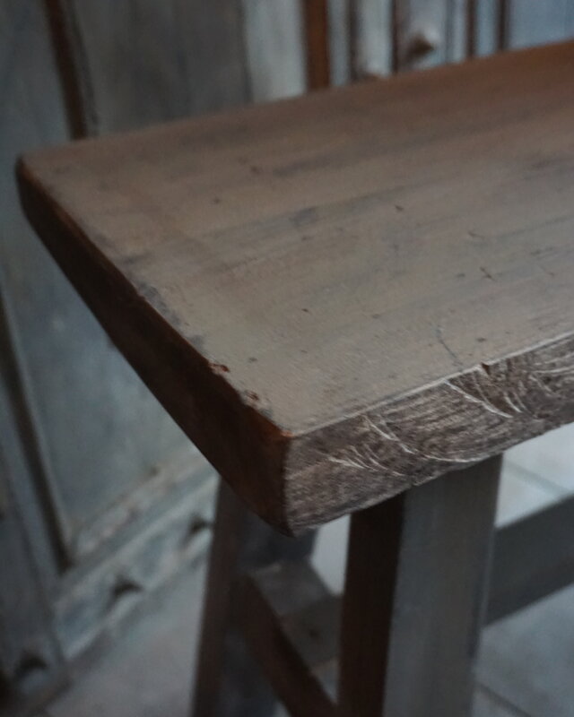 Rene Houtman Authentiek Oud Houten Bankje | H45 x B80 cm