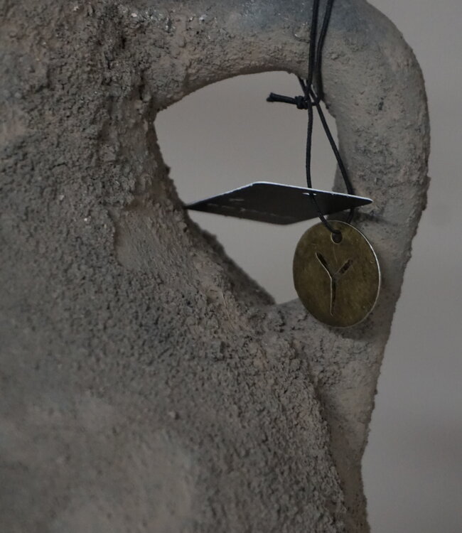 Brynxz Stenen Vaas | Rustiek | H48 x D24 cm