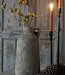 Brynxz Stenen Vaas | Rustiek | H39 x D20 cm