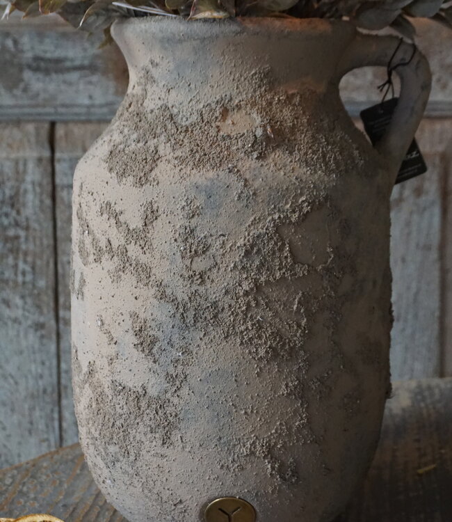 Brynxz Stenen Kruik | Rustiek | H32 x D23 cm