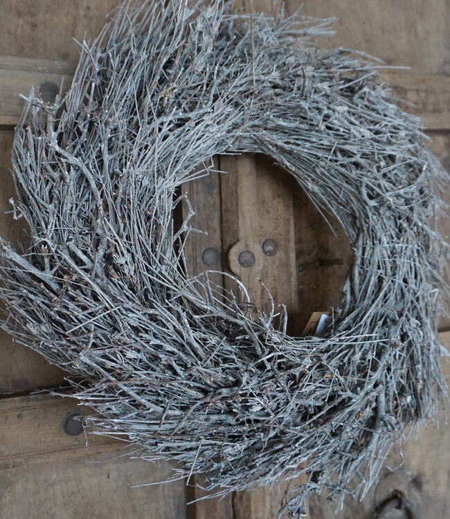 Rene Houtman Krans Bonsai Blato | Frosted | D40 cm