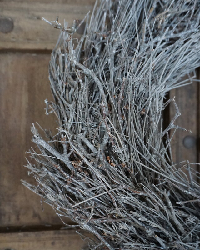 Rene Houtman Krans Bonsai Blato | Frosted | D40 cm